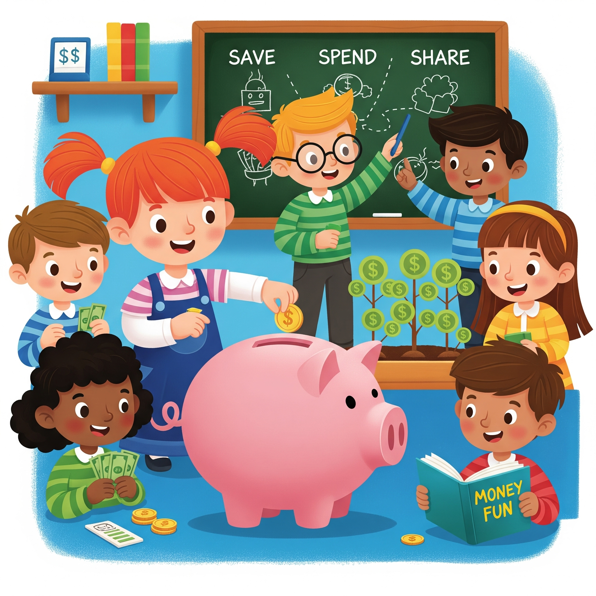 Como ensinar educação financeira para crianças de forma divertida