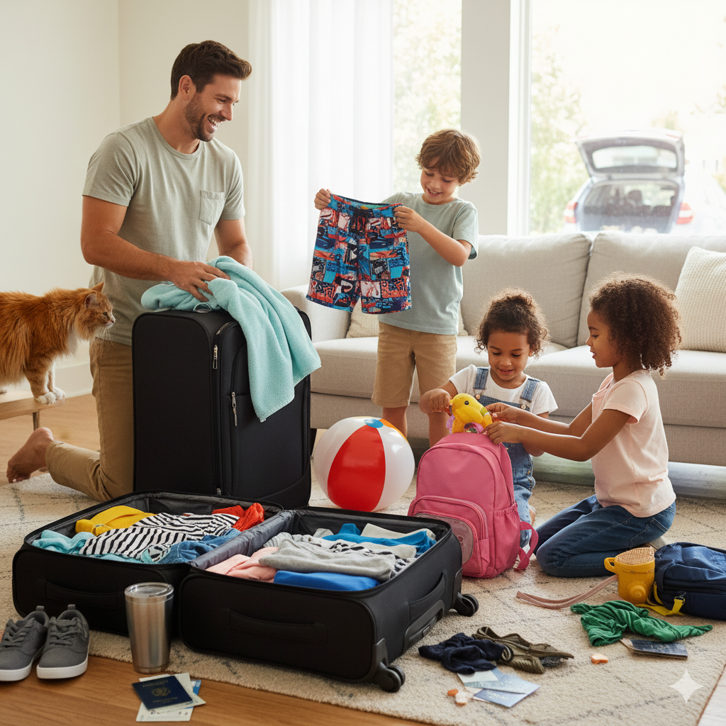 Passo a passo como montar sua mala para uma viagem de 15 dias