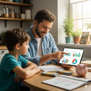 O Cofrinho e a Mesada: Ferramentas Práticas para o Primeiro Contato com o Dinheiro