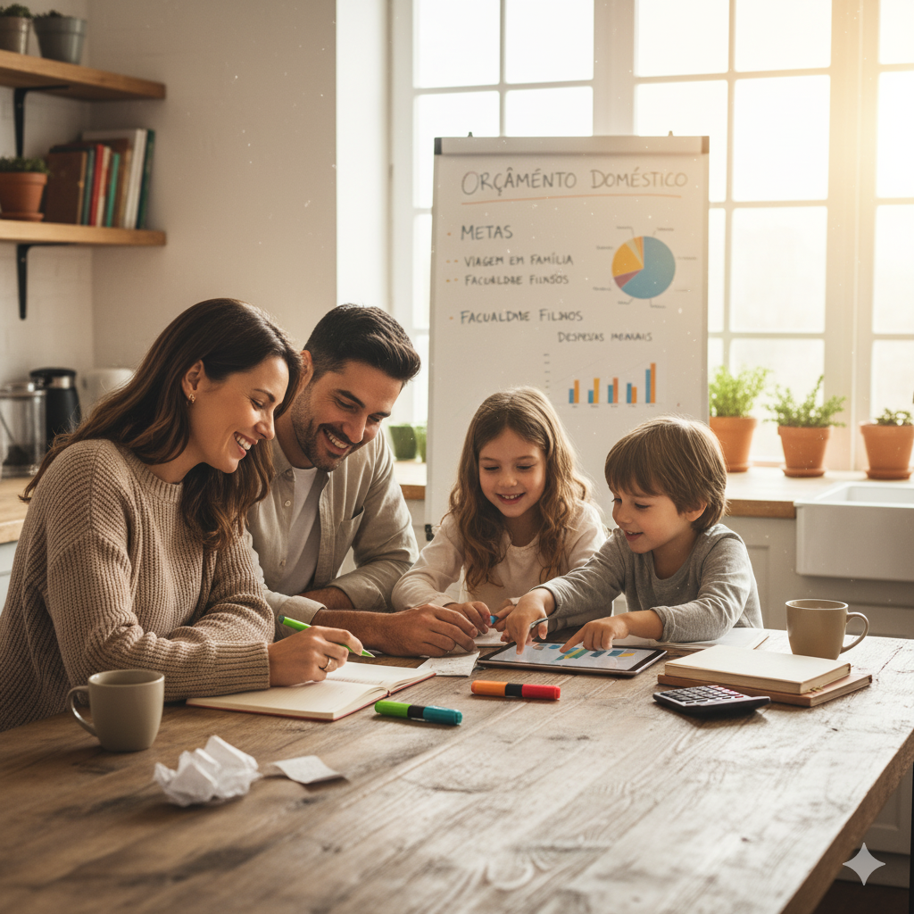 Como educar filhos ou parentes para não repetir os mesmos erros financeiros