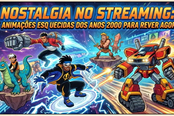 Nostalgia no Streaming: 5 Animações Esquecidas dos Anos 2000 para Rever Agora