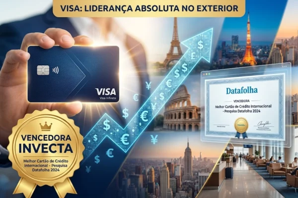 Visa mantém hegemonia e vence como melhor cartão de crédito internacional, aponta Datafolha